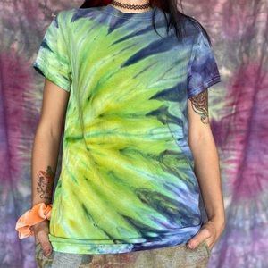 Side Burst Tie Dye Shirt